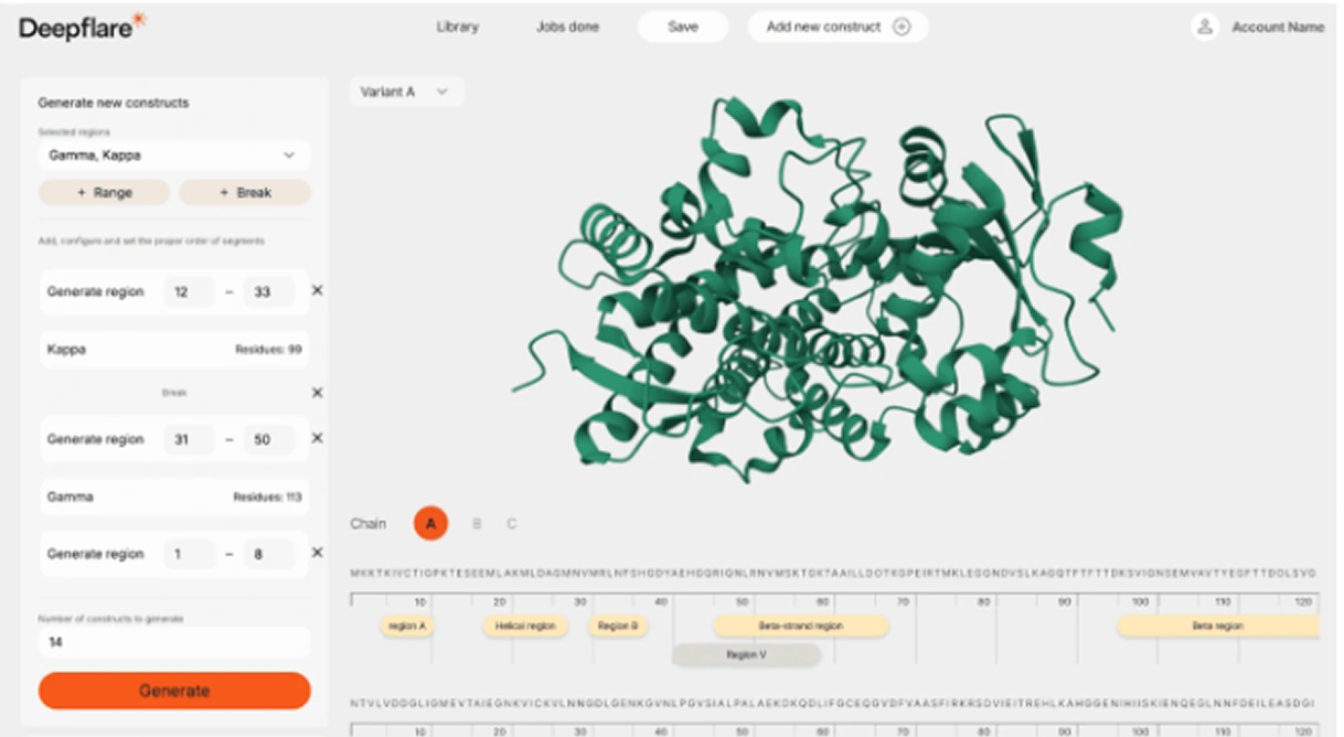 AI-Powered 3D Protein Visualization Platform